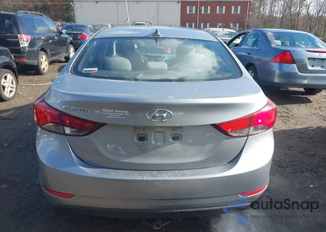 2016 Hyundai Elantra Se from USA, damaged, VIN 5NPDH4AEXGH717725